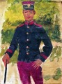 der junge Soldat Pariser Stil Ilya Repin